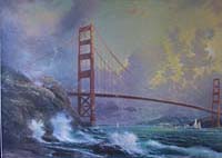 Thomas Kinkade Golden Gate 